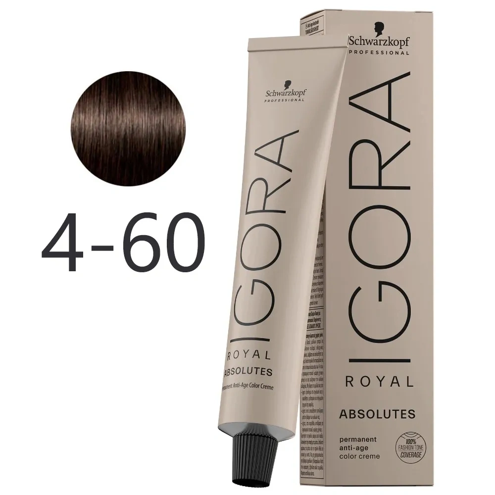 Igora Royal Aabsolutes - 4-60 árnyalatú krémhajfesték 60ml képe 1